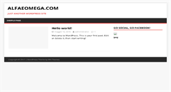 Desktop Screenshot of alfaeomega.com